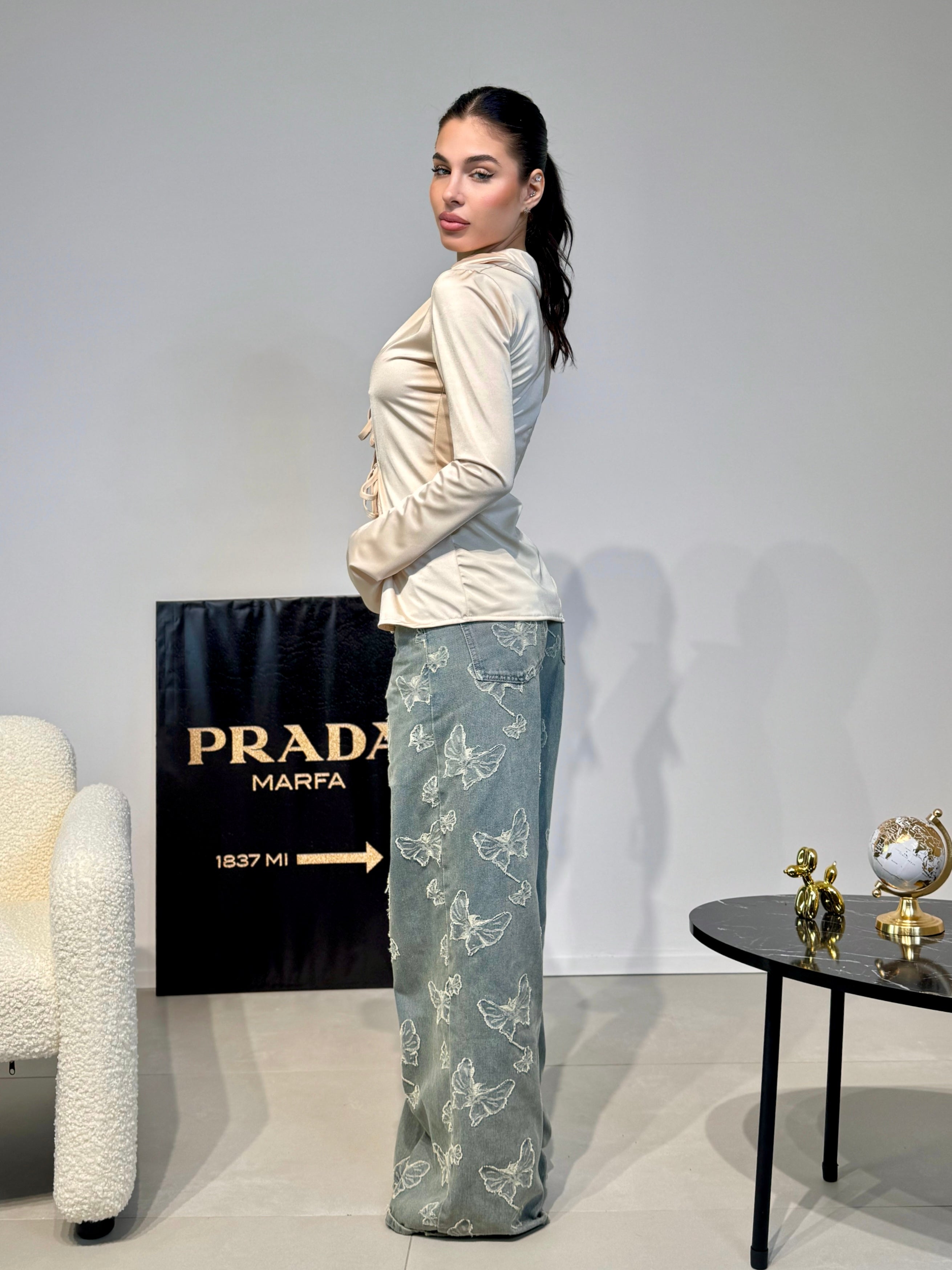 JEANS MARIPOSA
