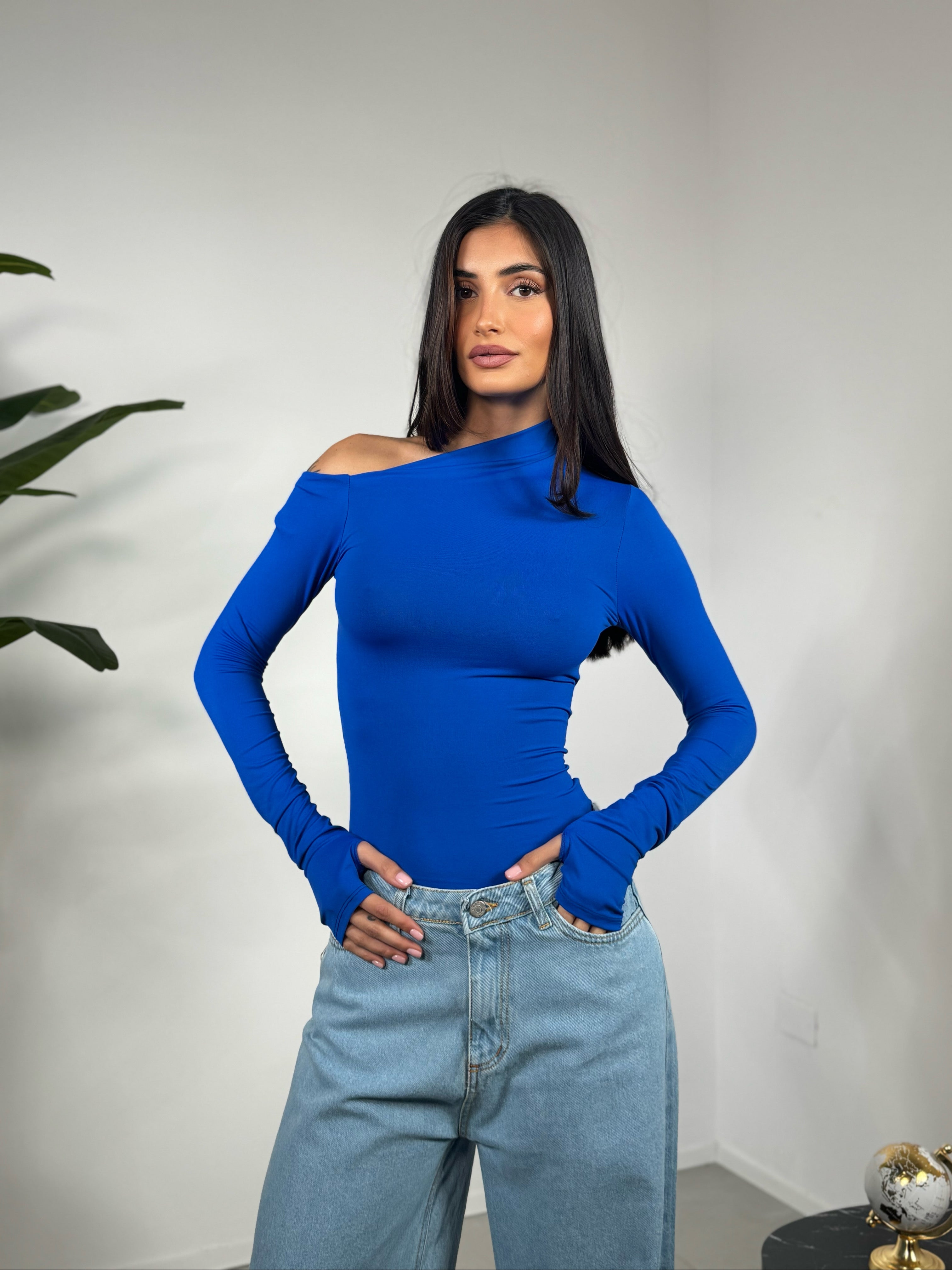 Maglia KIM BLU ELETTRICO