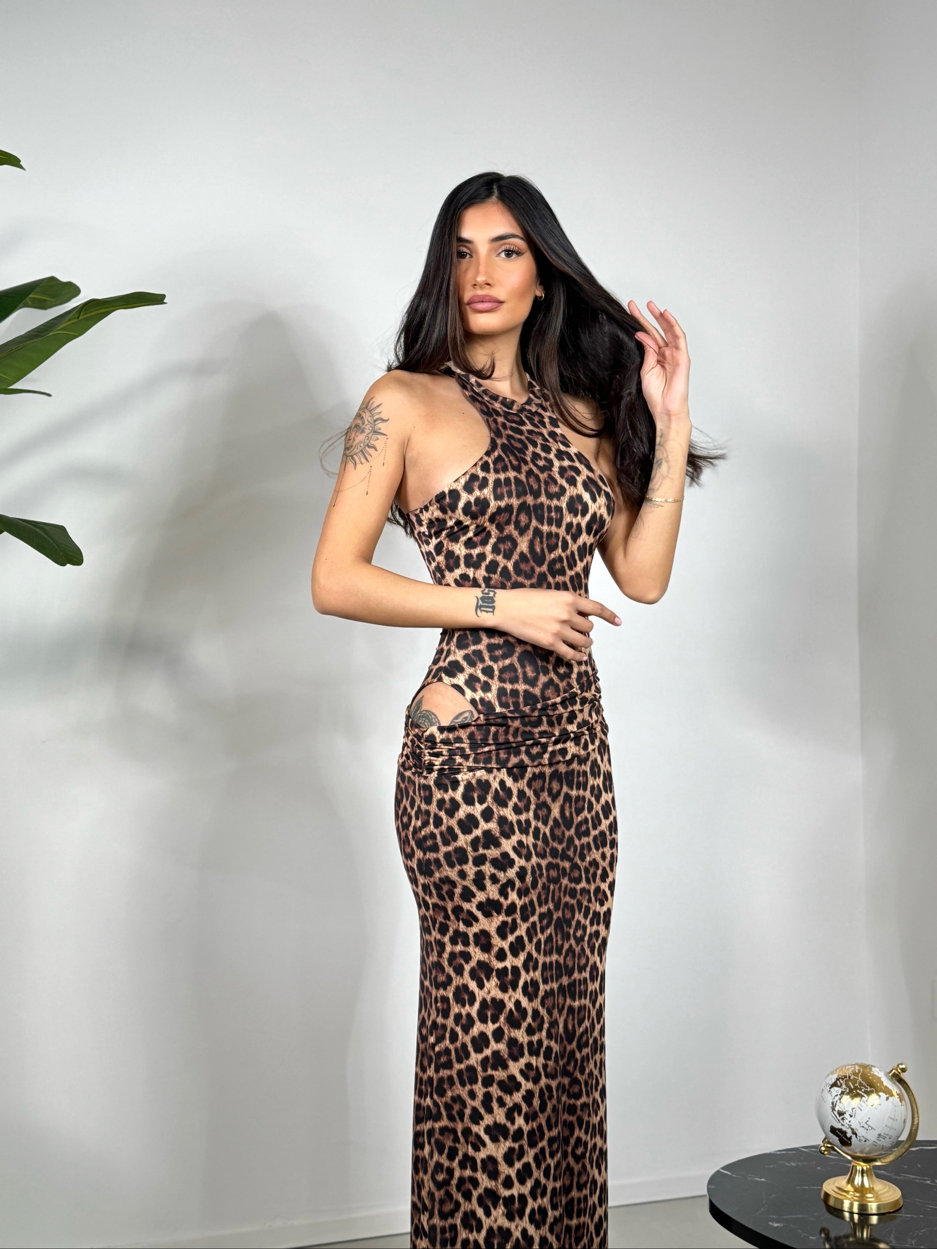 DRESS BLAIRE ANIMALIER