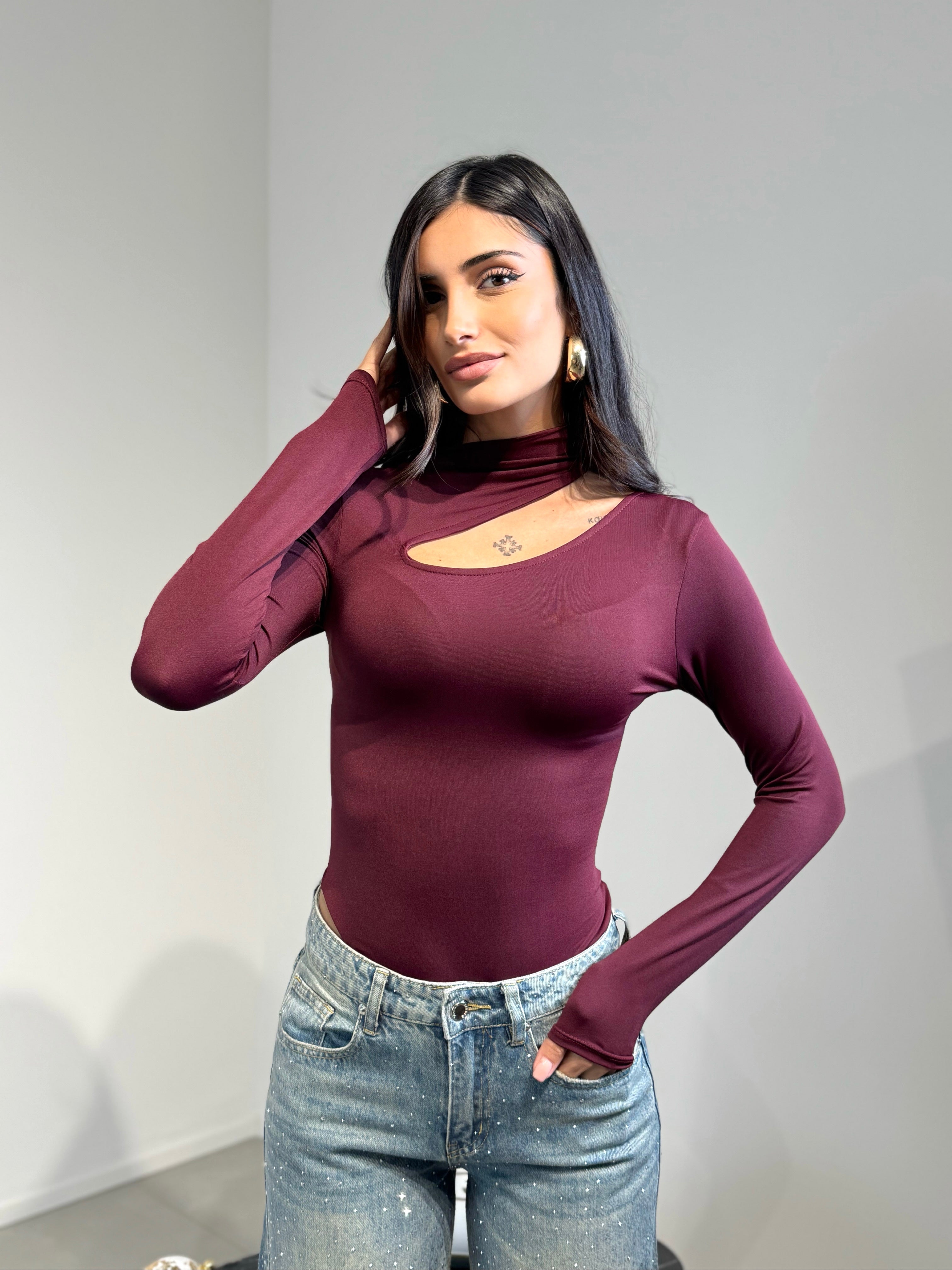 BODY WANDA BORDEAUX