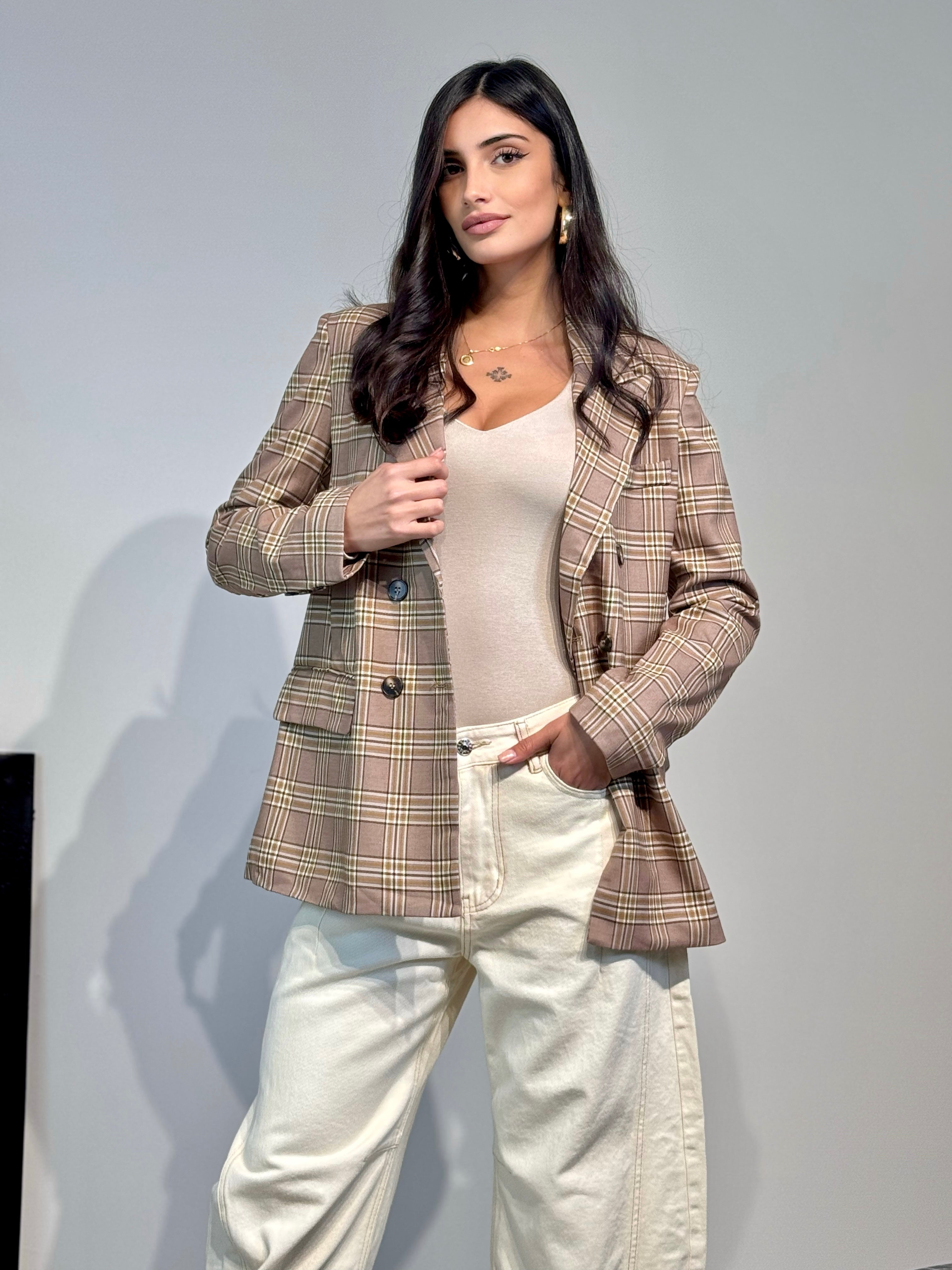 BLAZER ALL BROWN