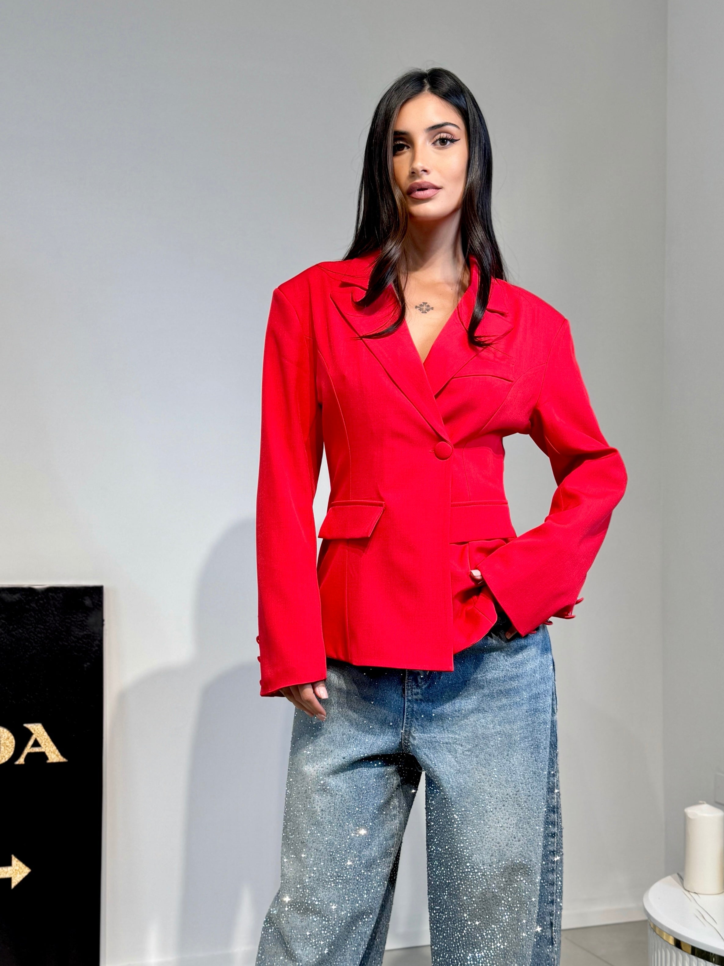 BLAZER BELLE RED