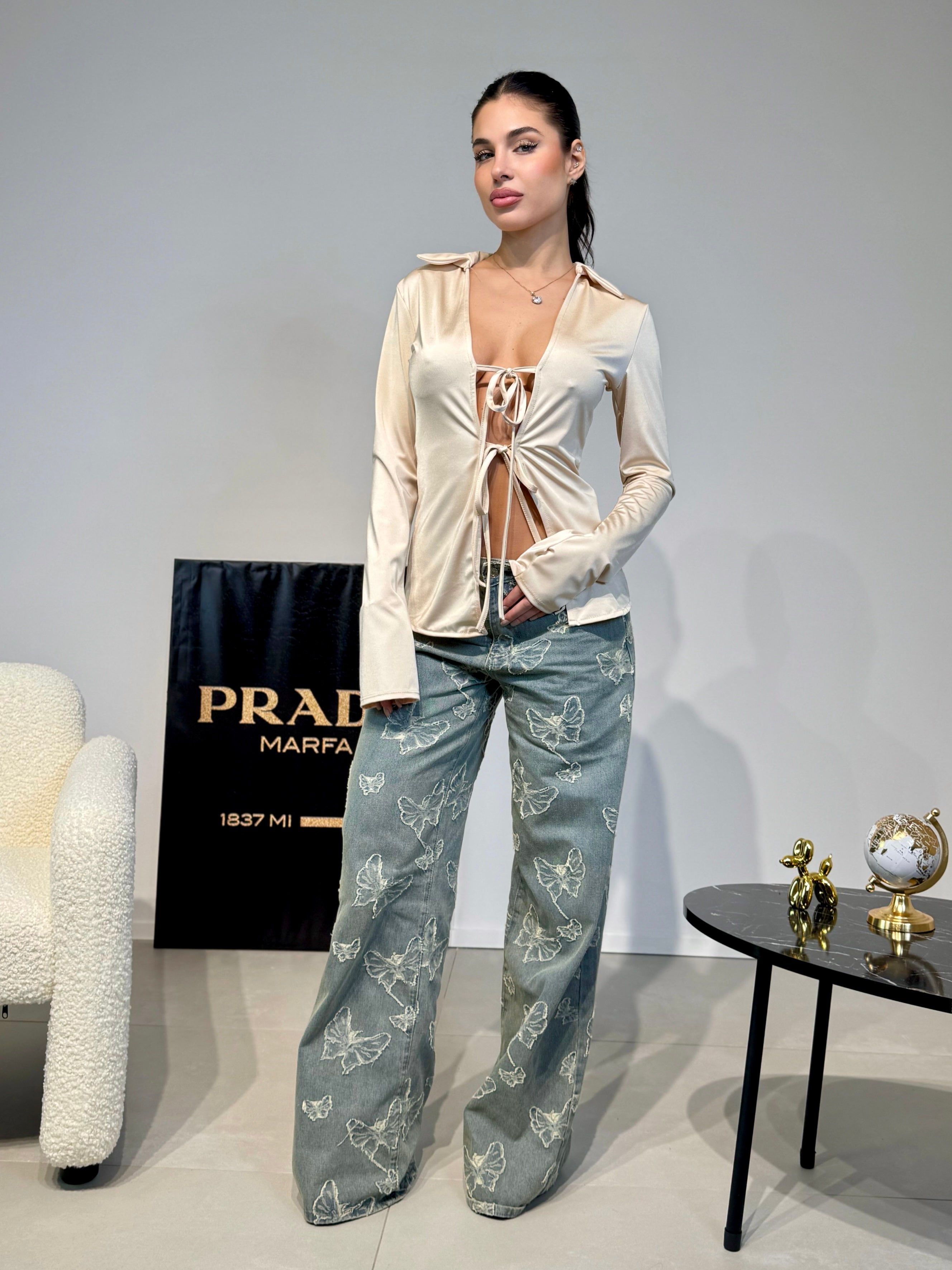JEANS MARIPOSA