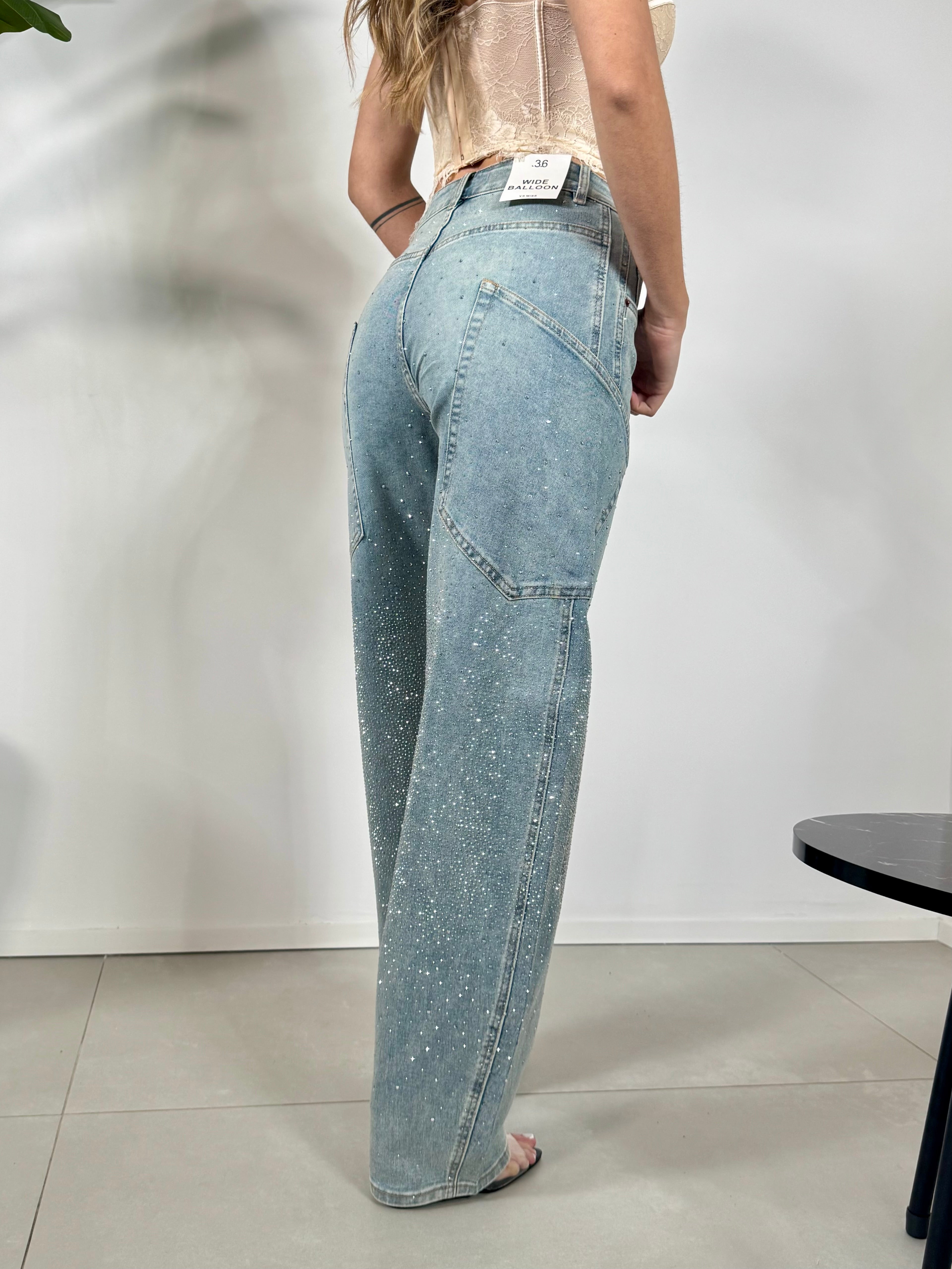 JEANS NOEMI SHINE