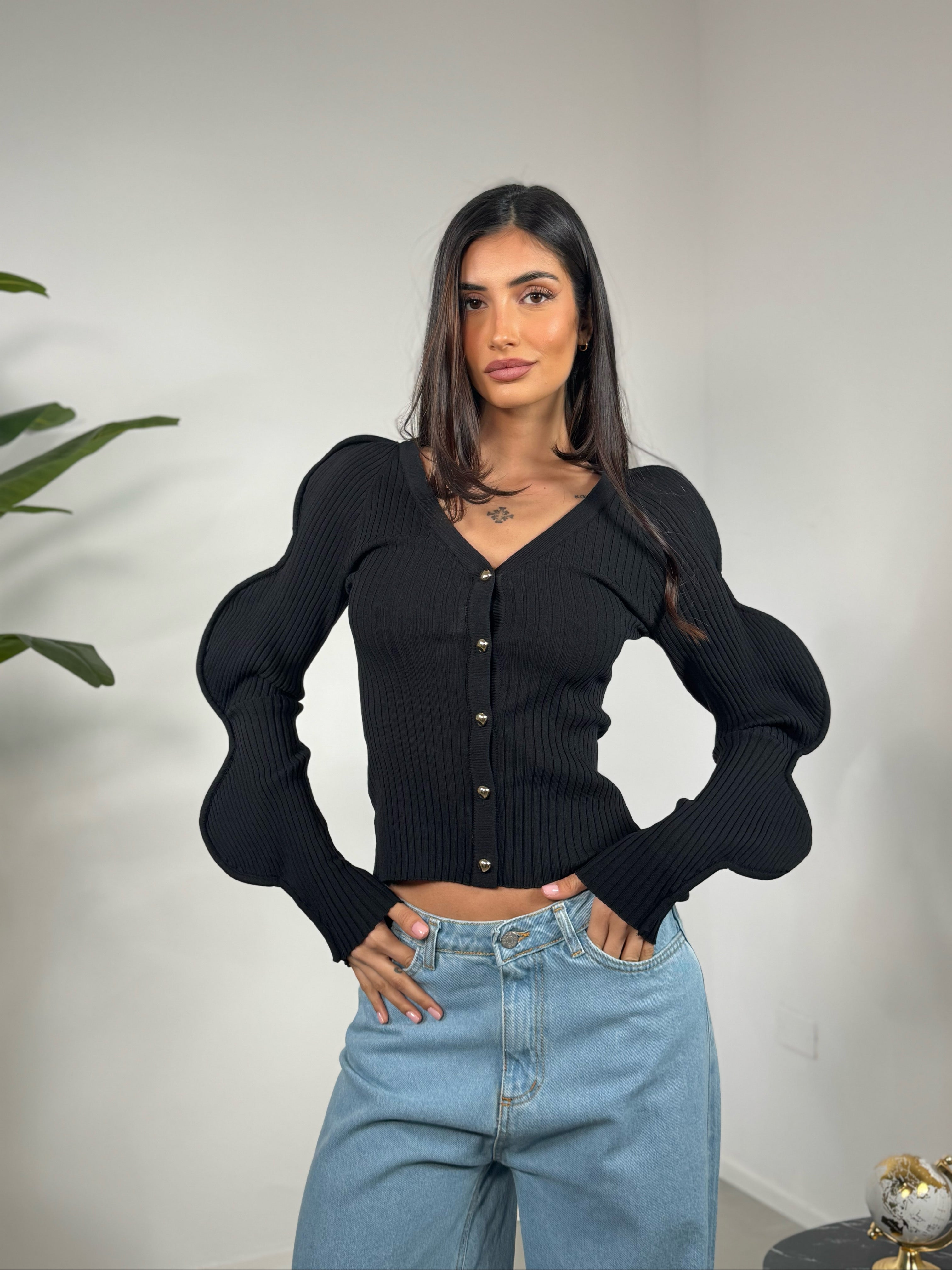 CARDIGAN ENORA BLACK