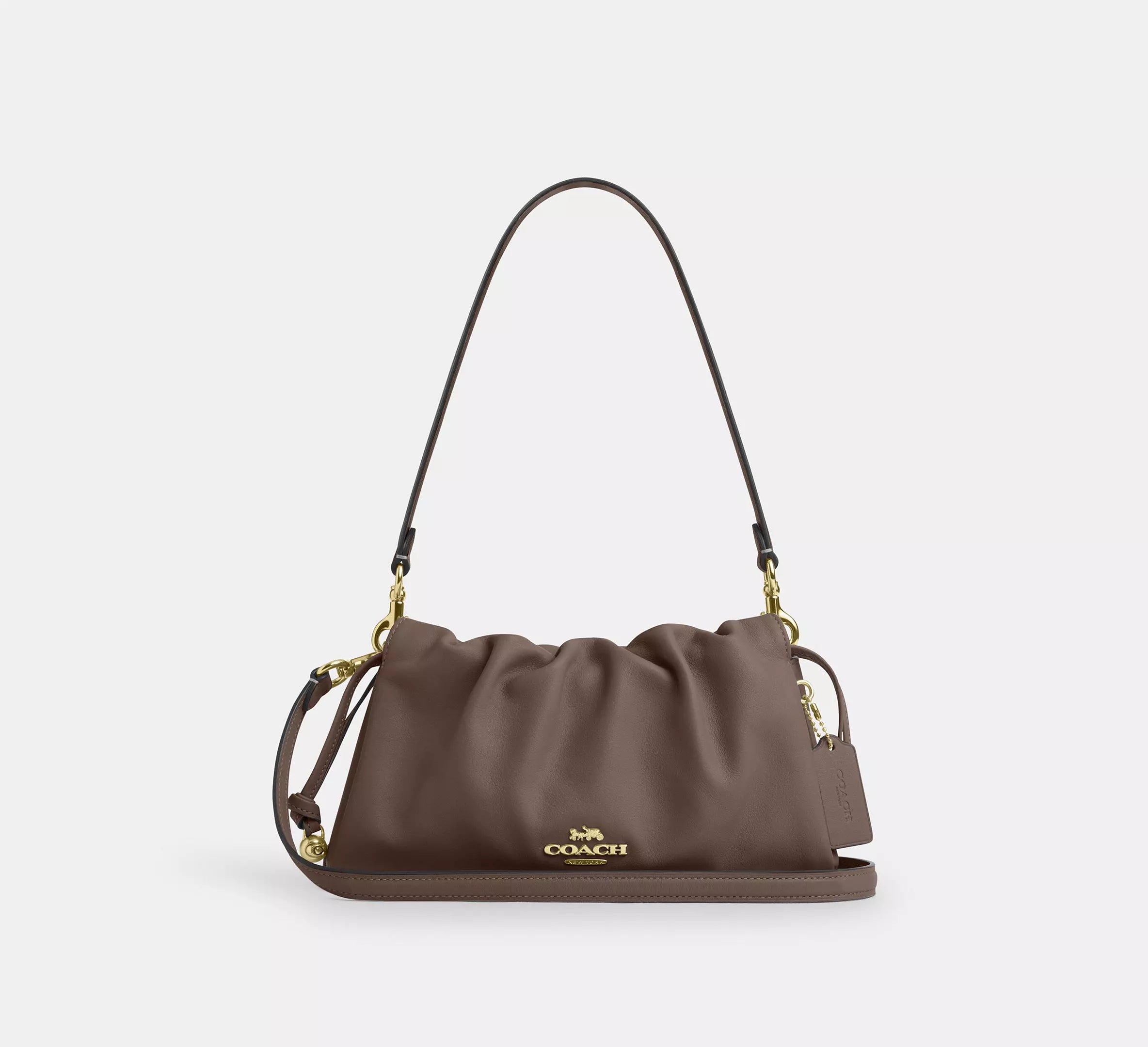 Borsa a tracolla Faye con ruches