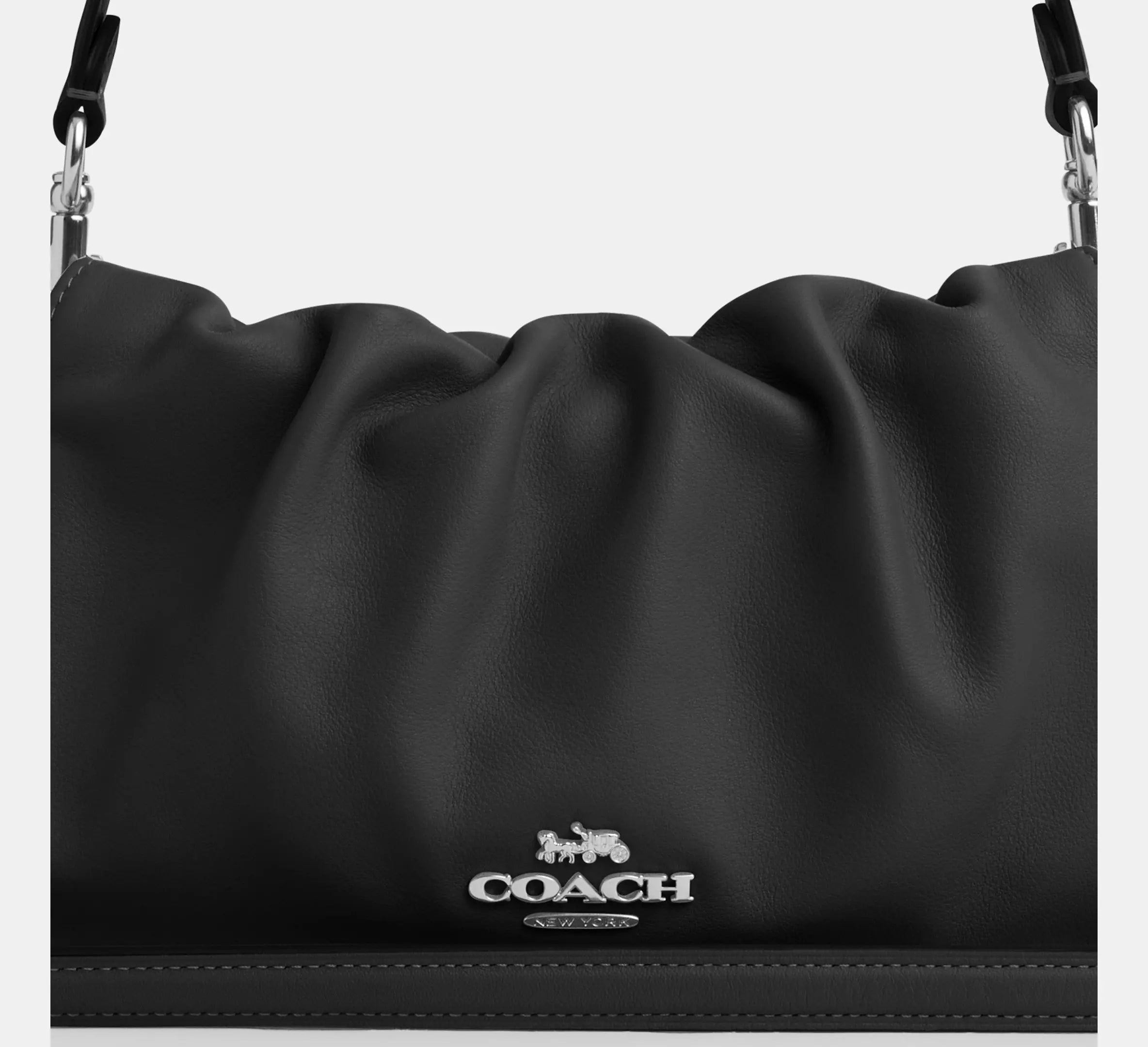 Borsa a tracolla Faye con ruches